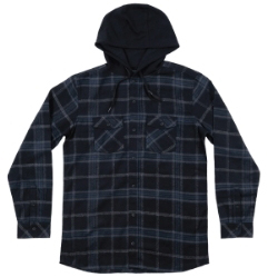 Legendary Burnside Two-Pocket Soft Touch Flannel With Hood